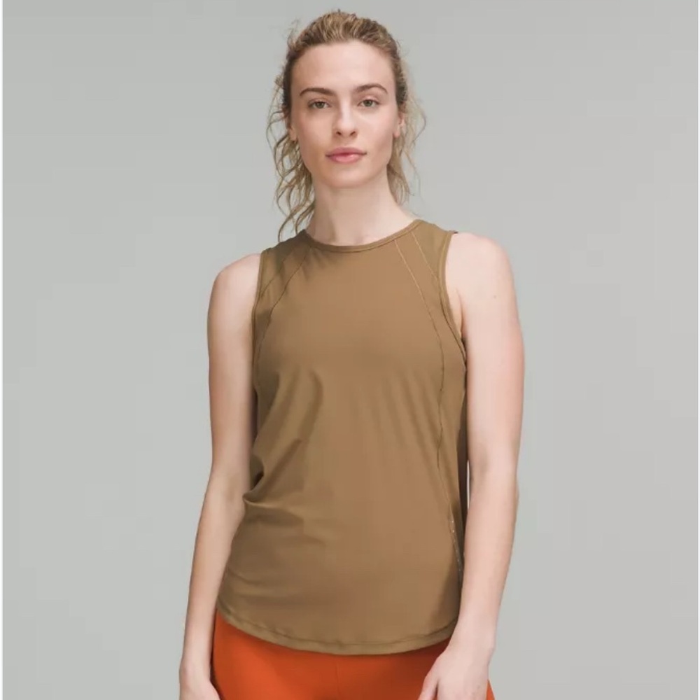 Women's Lululemon Tan Sleeveless Top